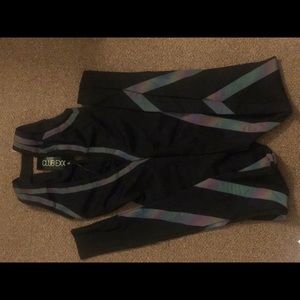 Black Reflective One Piece